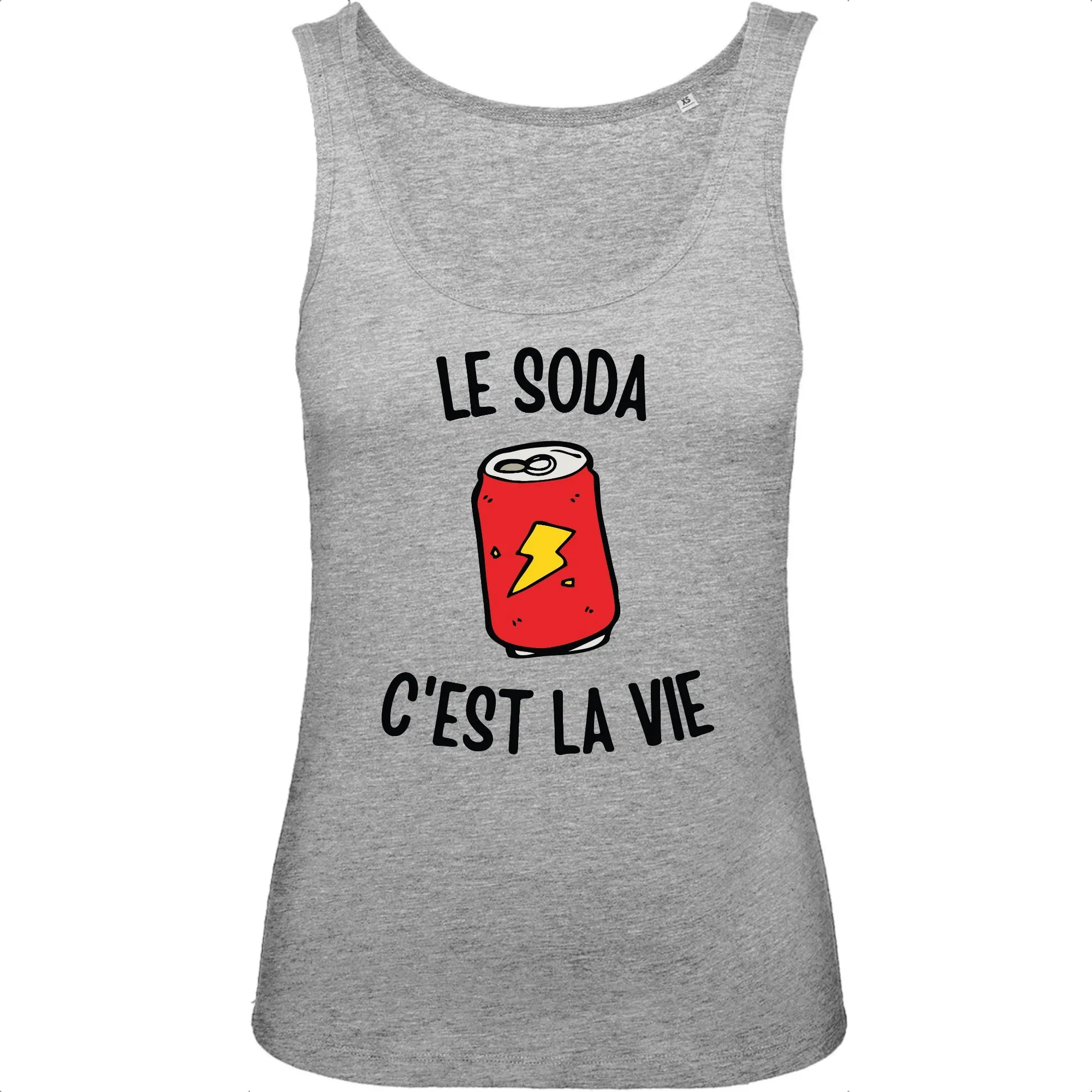 Débardeur Femme Le soda c'est la vie