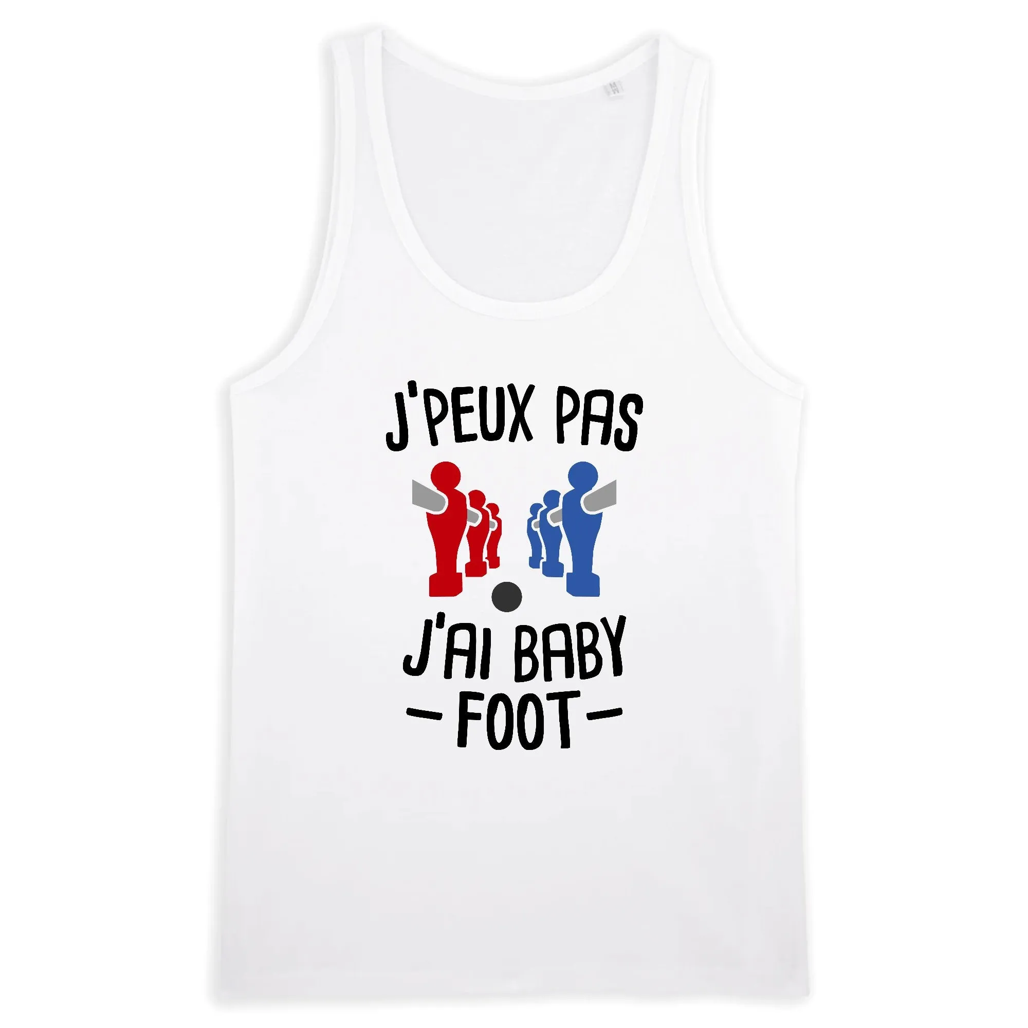 Débardeur Homme J'peux pas j'ai baby-foot