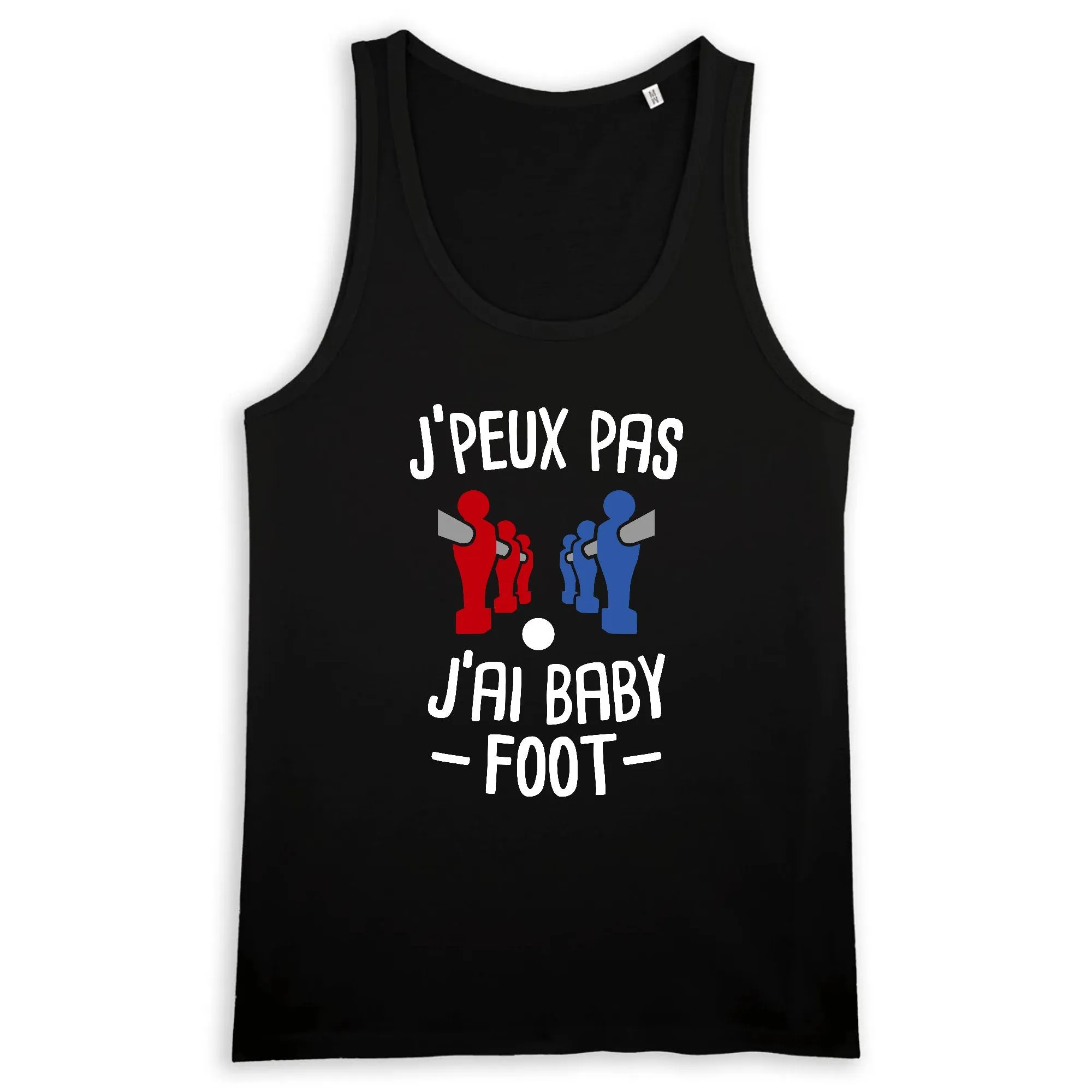 Débardeur Homme J'peux pas j'ai baby-foot