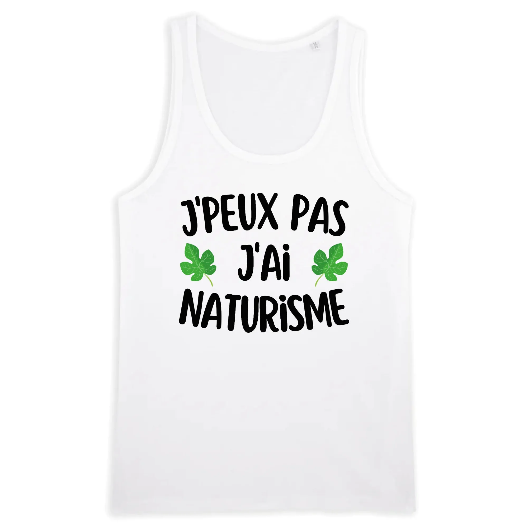 Débardeur Homme J'peux pas j'ai naturisme