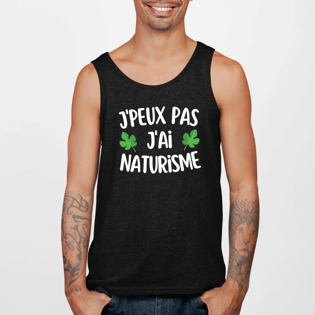 Débardeur Homme J'peux pas j'ai naturisme