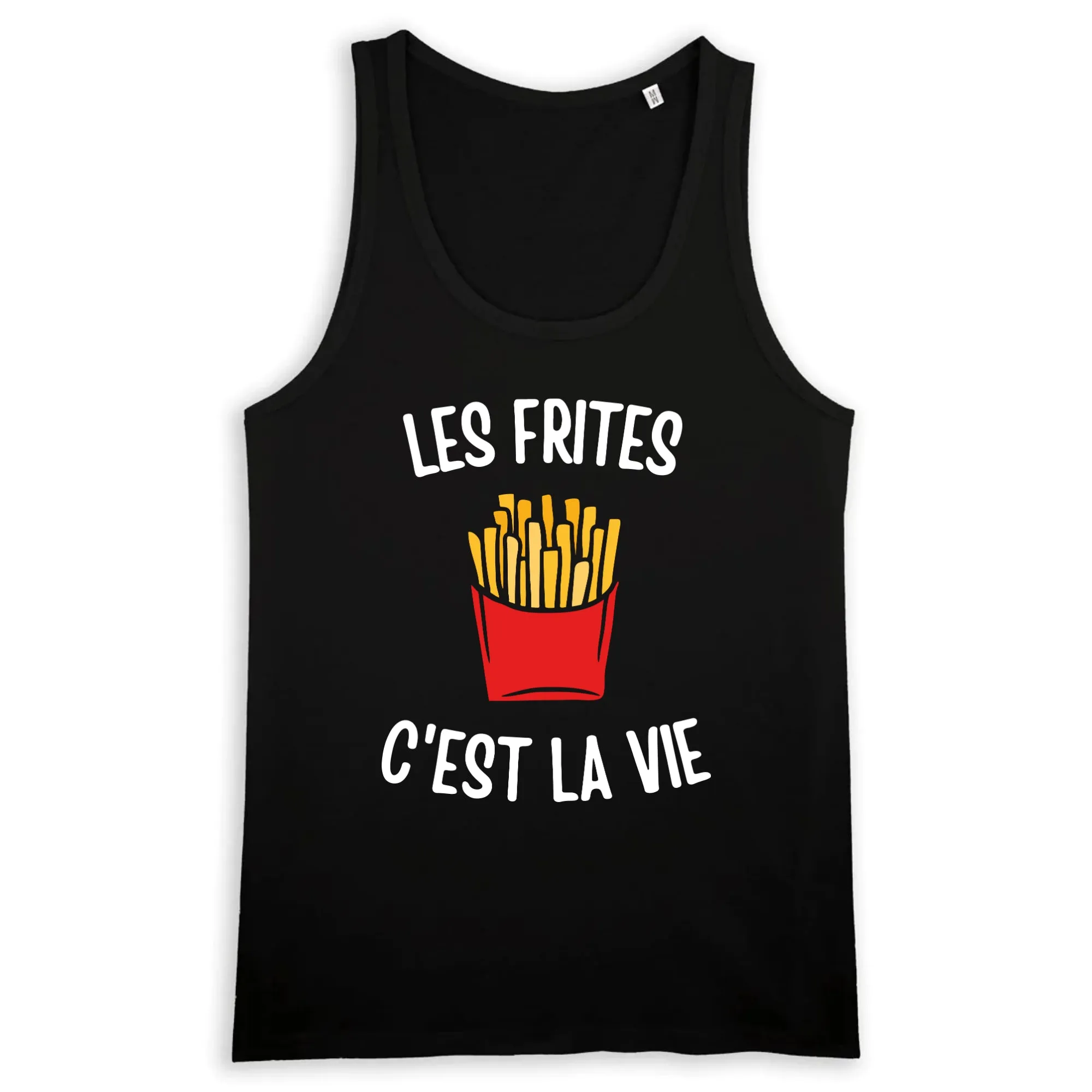 Débardeur Homme Les frites c'est la vie