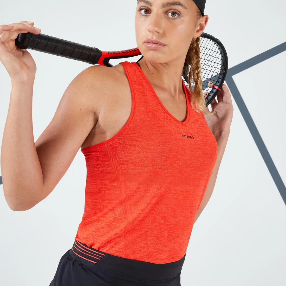 Débardeur tennis light femme - Light 900 rouge