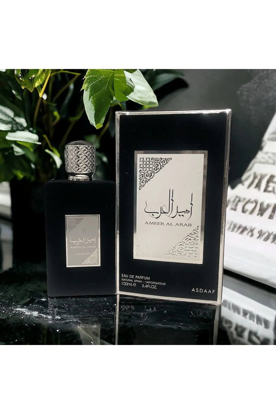 Eau de parfum Ameerat al arab Noir de Asdaaf 100ml 