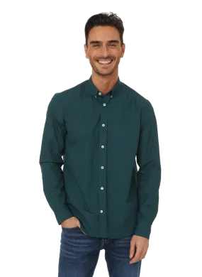 EDITIONS 102  Chemise épaisse en coton - Vert