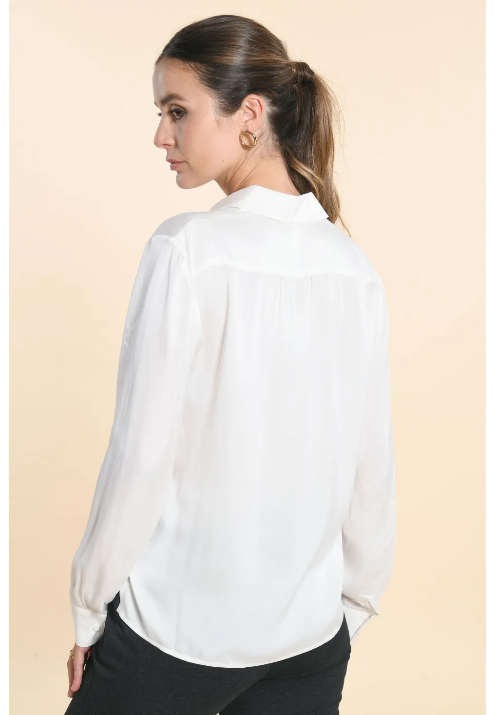 FANNAH - CHEMISE - OFF WHITE