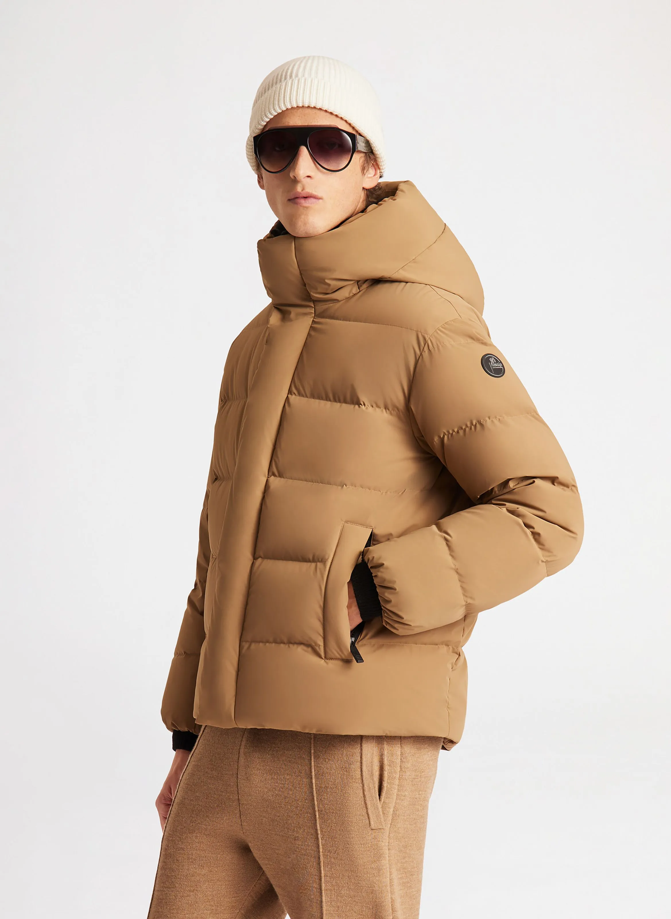 FUSALP  Blouson atila coupe oversize - Beige