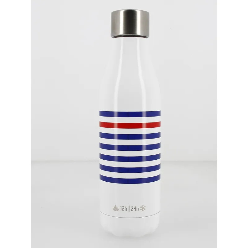 Gourde bottle inox 500 ml sailor blanc - Les Artistes | wimod