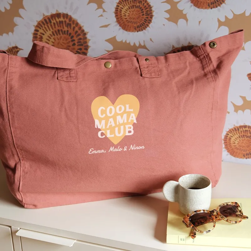 Grand cabas Cool mama Club - Personnalisable