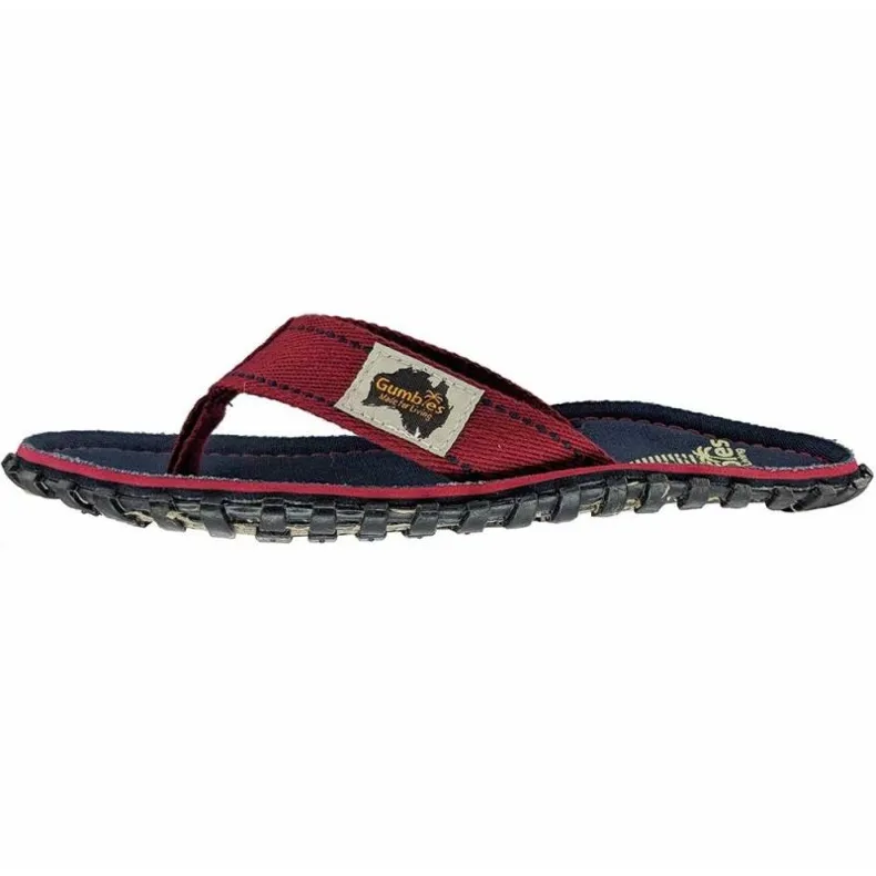 Gumbies Islander Navy Coast Tongs 708210945547 rouge