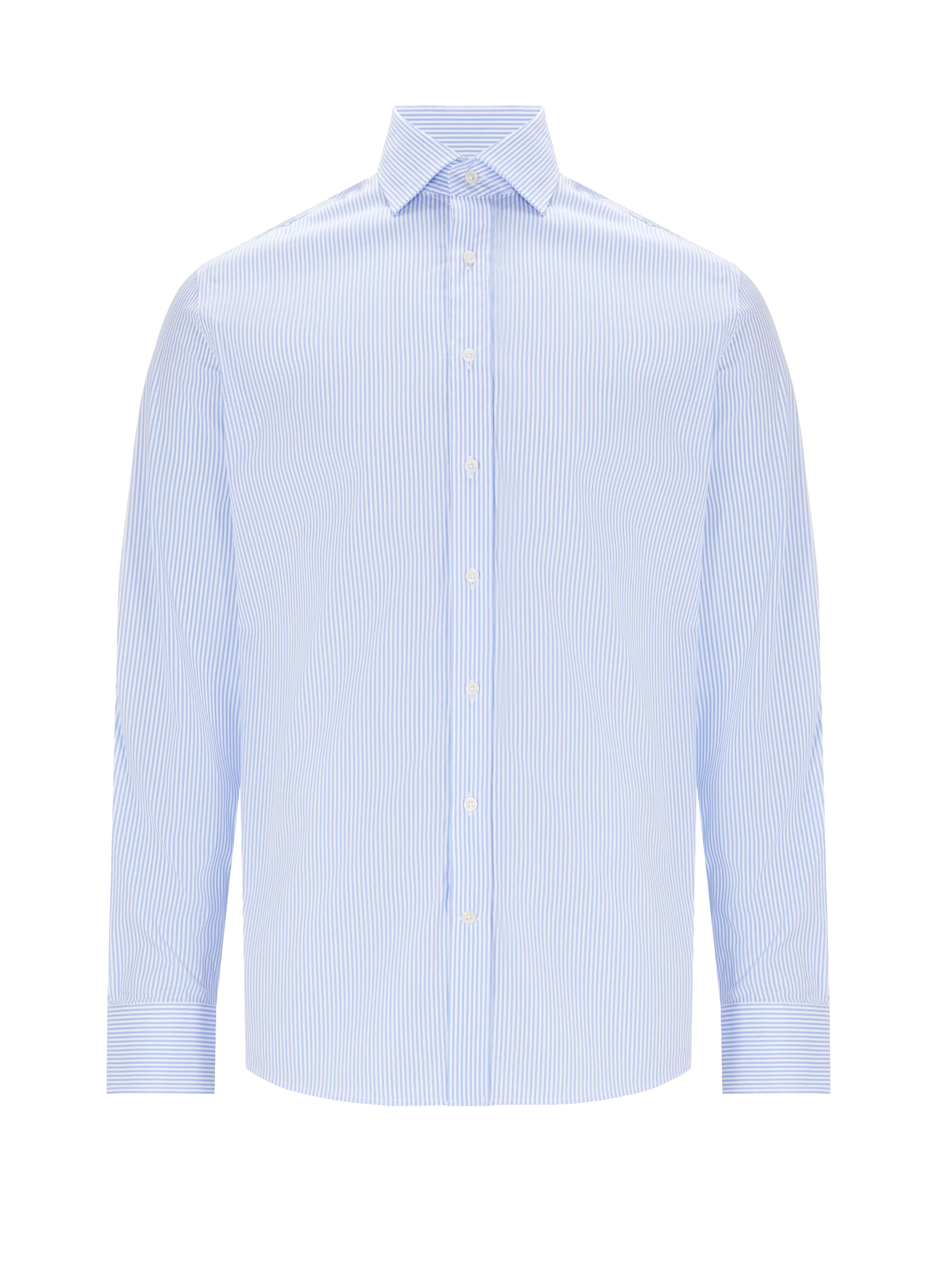 HACKETT  Chemise rayée en coton - Bleu