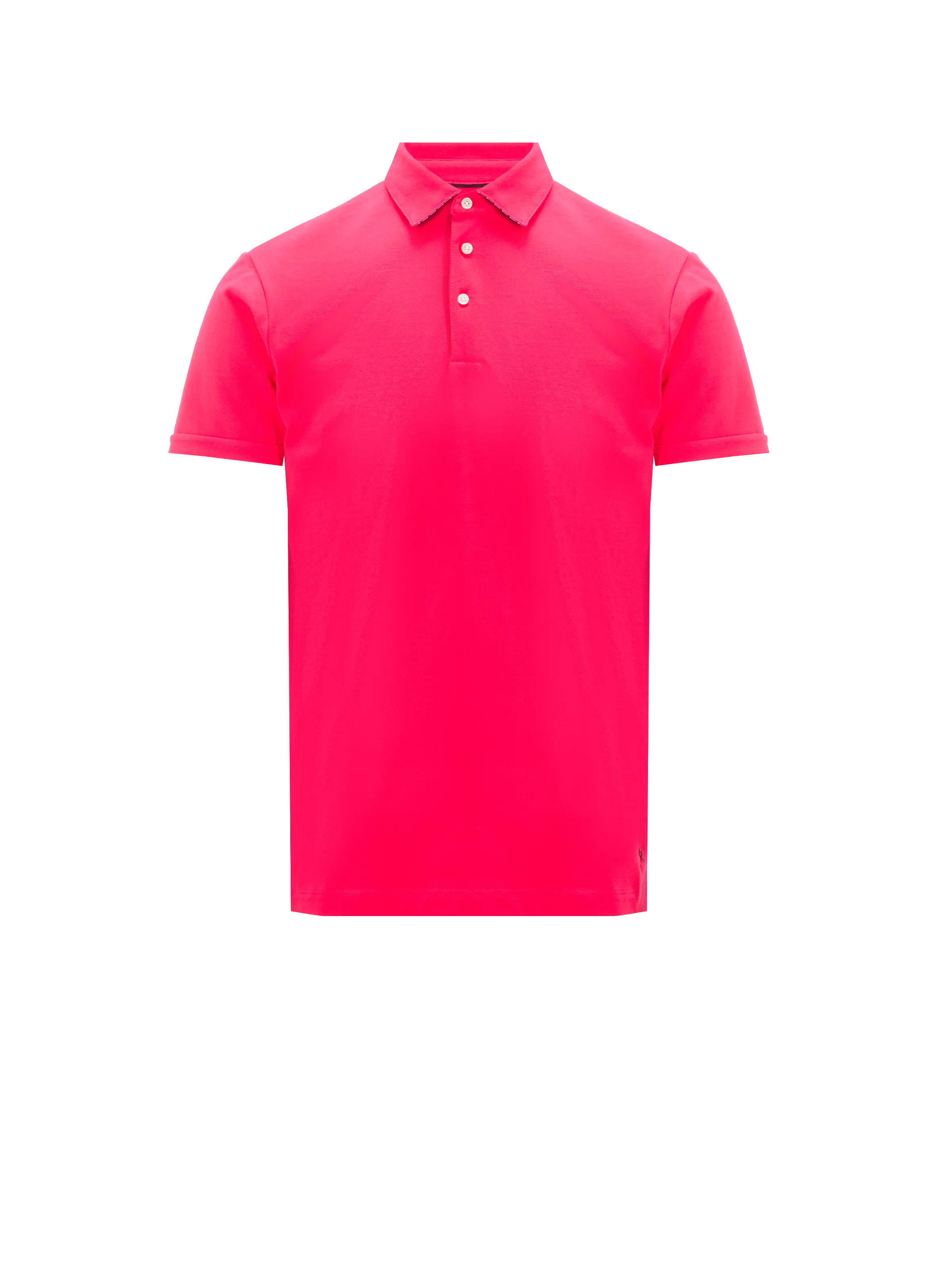 HACKETT  Polo uni en coton - Rose