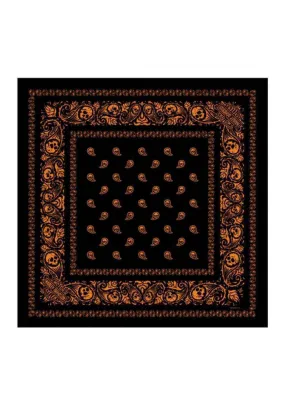 Harley Davidson Homme Devastation Bandana Noir Orange ch BA94764