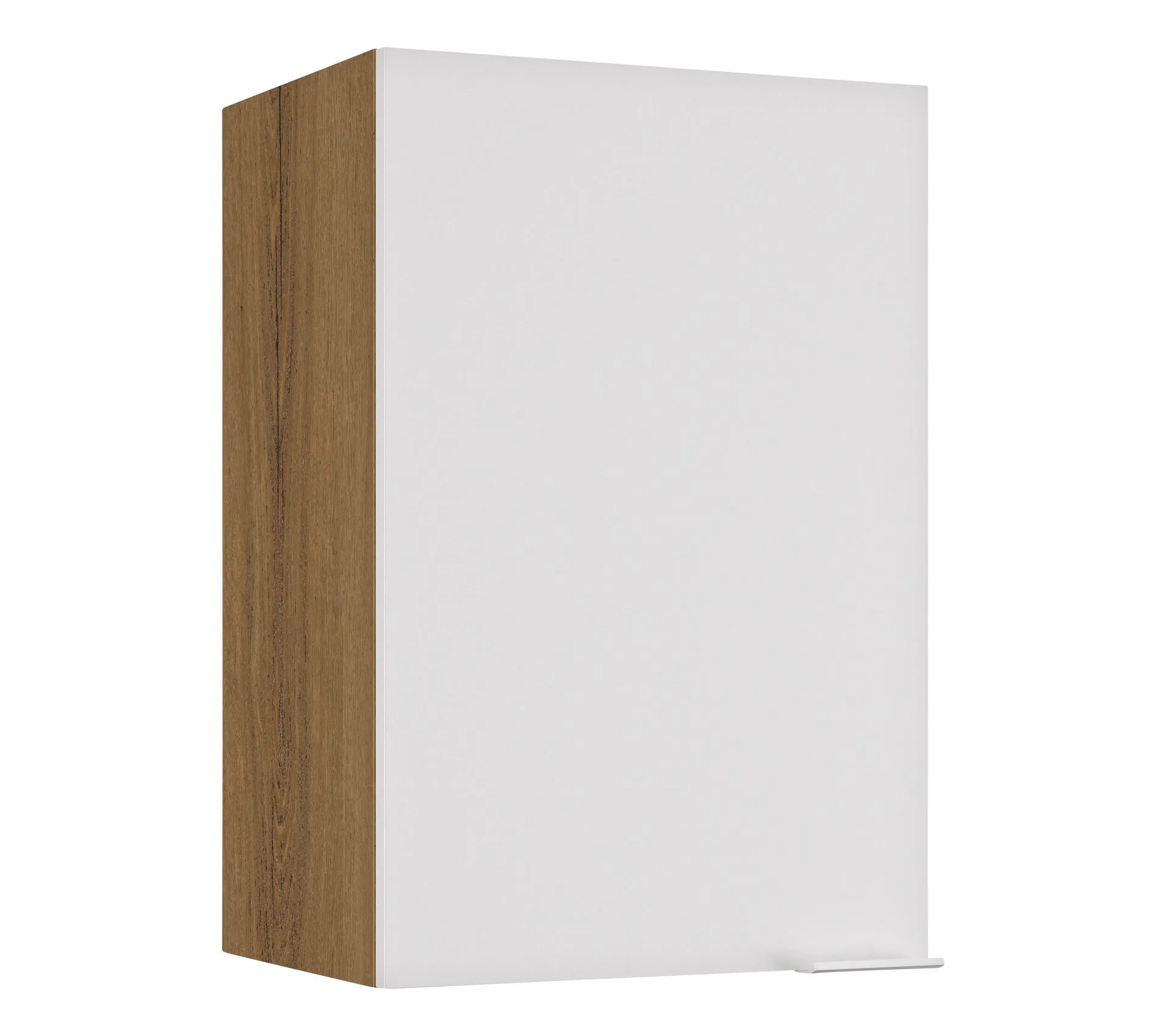 Haut 40 cm 1 porte EDEN chêne - blanc