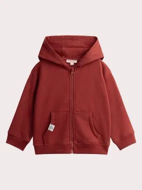 Haut de jogging rouge ruby pour garçon