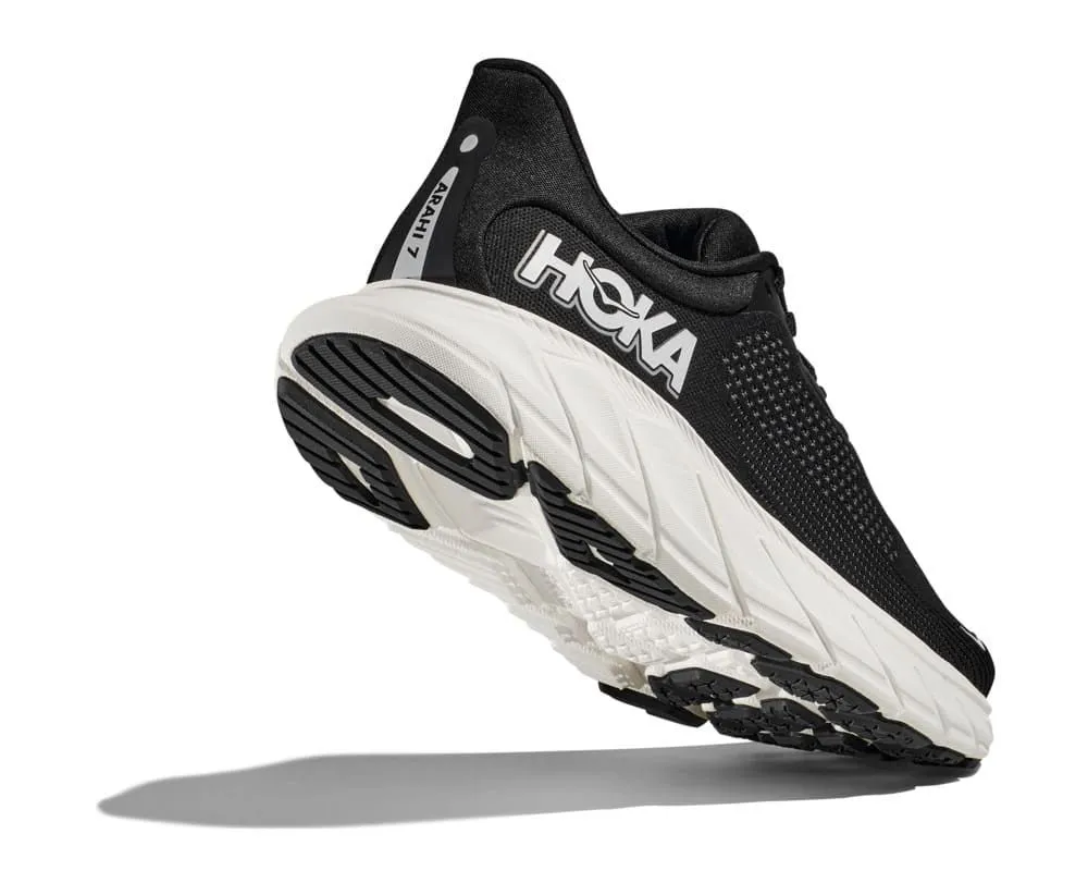 HOKA Arahi 7 Noir/Blanc Homme