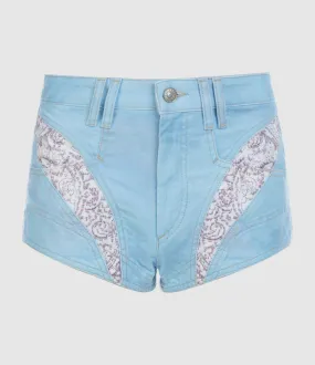 ISABEL MARANT Partager  Short Neida Denim Bleu  