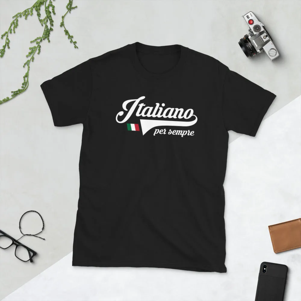 Italiano per sempre - T-shirt en italien standard