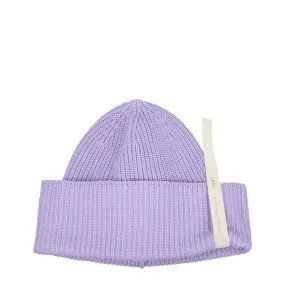 Jacquemus chapeaux femmes coton violet / lilas