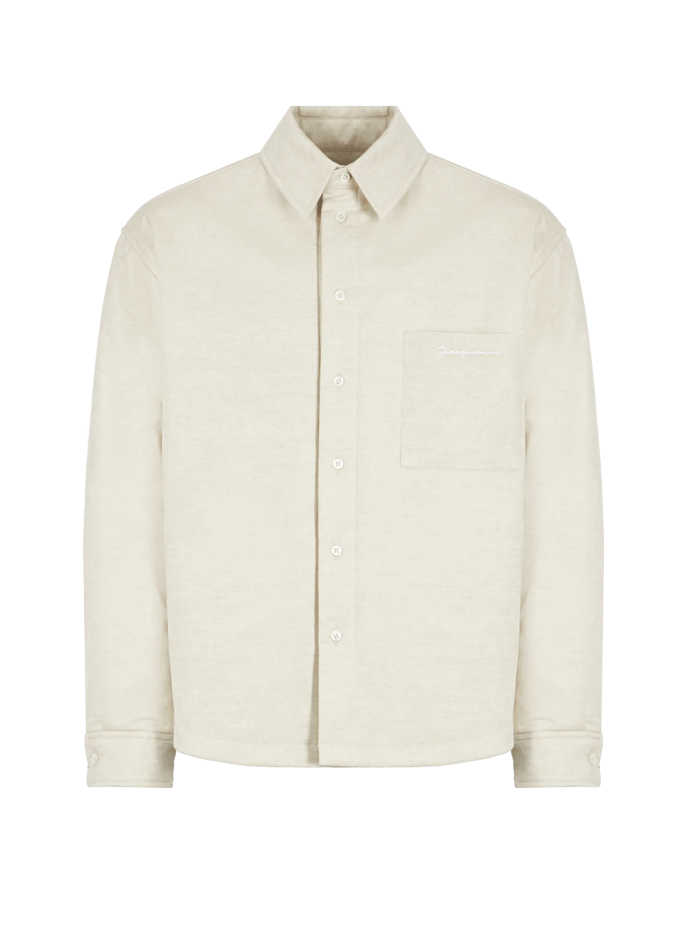 JACQUEMUS  Chemise rembourrée Boulanger - Beige