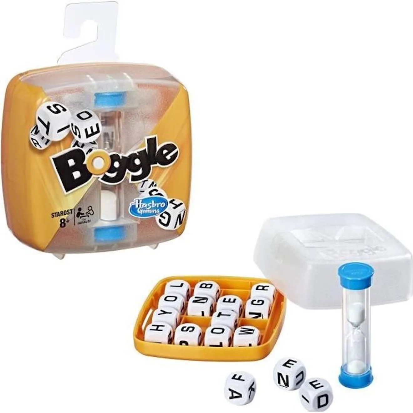 Jeu de société de voyage - HASBRO GAMING - Boggle - Jeu de réflexion rapide - Mixte - Jaune jaune - Hasbro Gaming