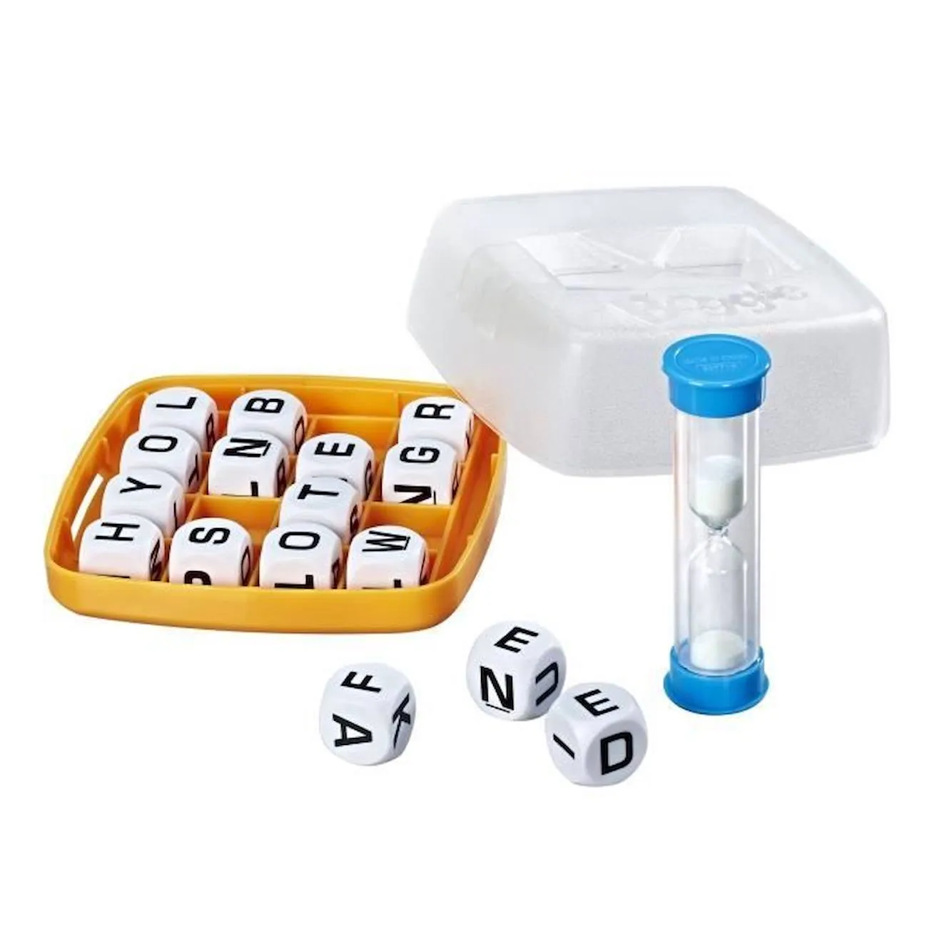 Jeu de société de voyage - HASBRO GAMING - Boggle - Jeu de réflexion rapide - Mixte - Jaune jaune - Hasbro Gaming