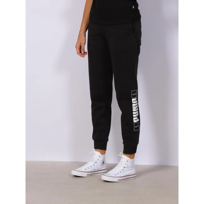 Jogging large ponre blanc femme - Ellesse | wimod