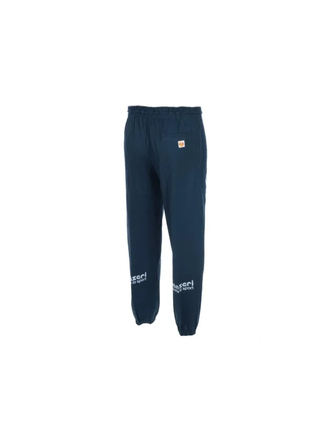 Jogging uni H bleu acier /blanc - Panzeri | wimod