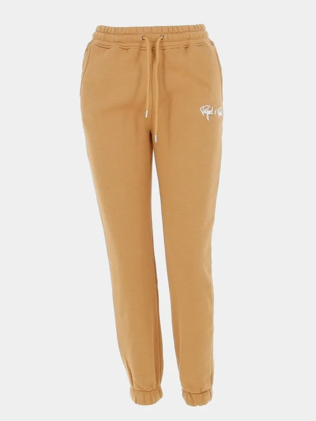 Jogging uni signature camel femme - Project X Paris | wimod