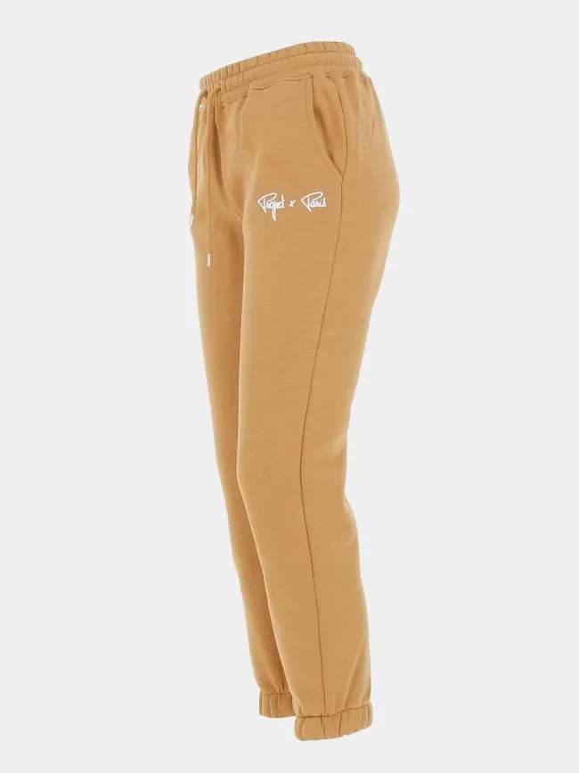 Jogging uni signature camel femme - Project X Paris | wimod