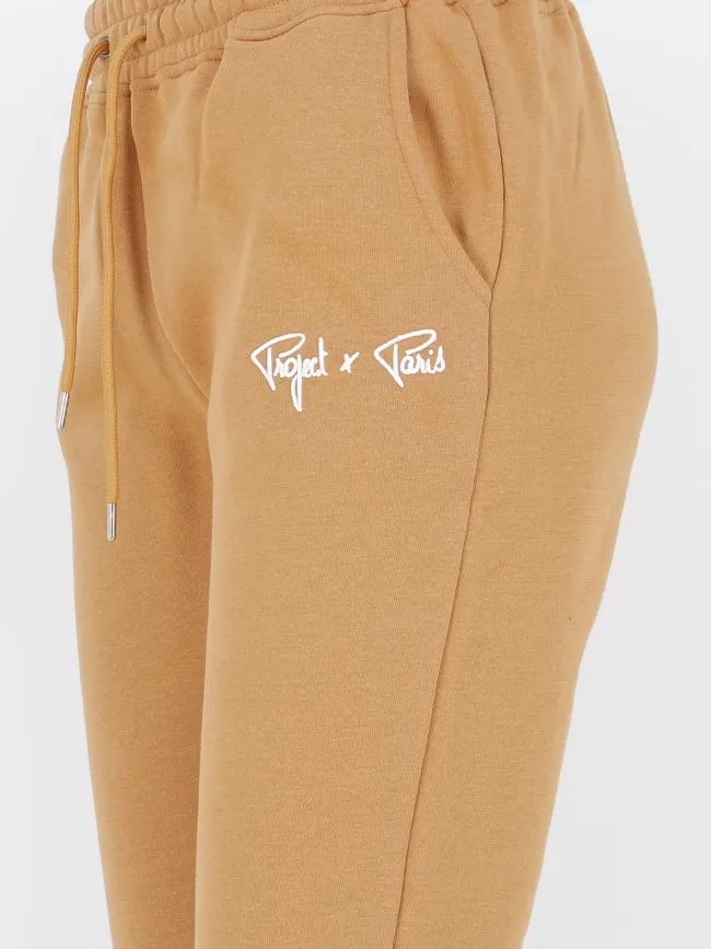 Jogging uni signature camel femme - Project X Paris | wimod