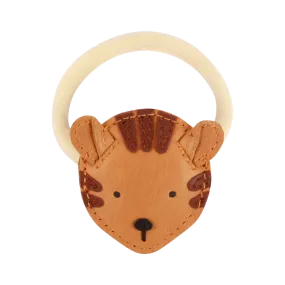 Josy Classic Hair Tie | Tiger | Camel Classic Leather