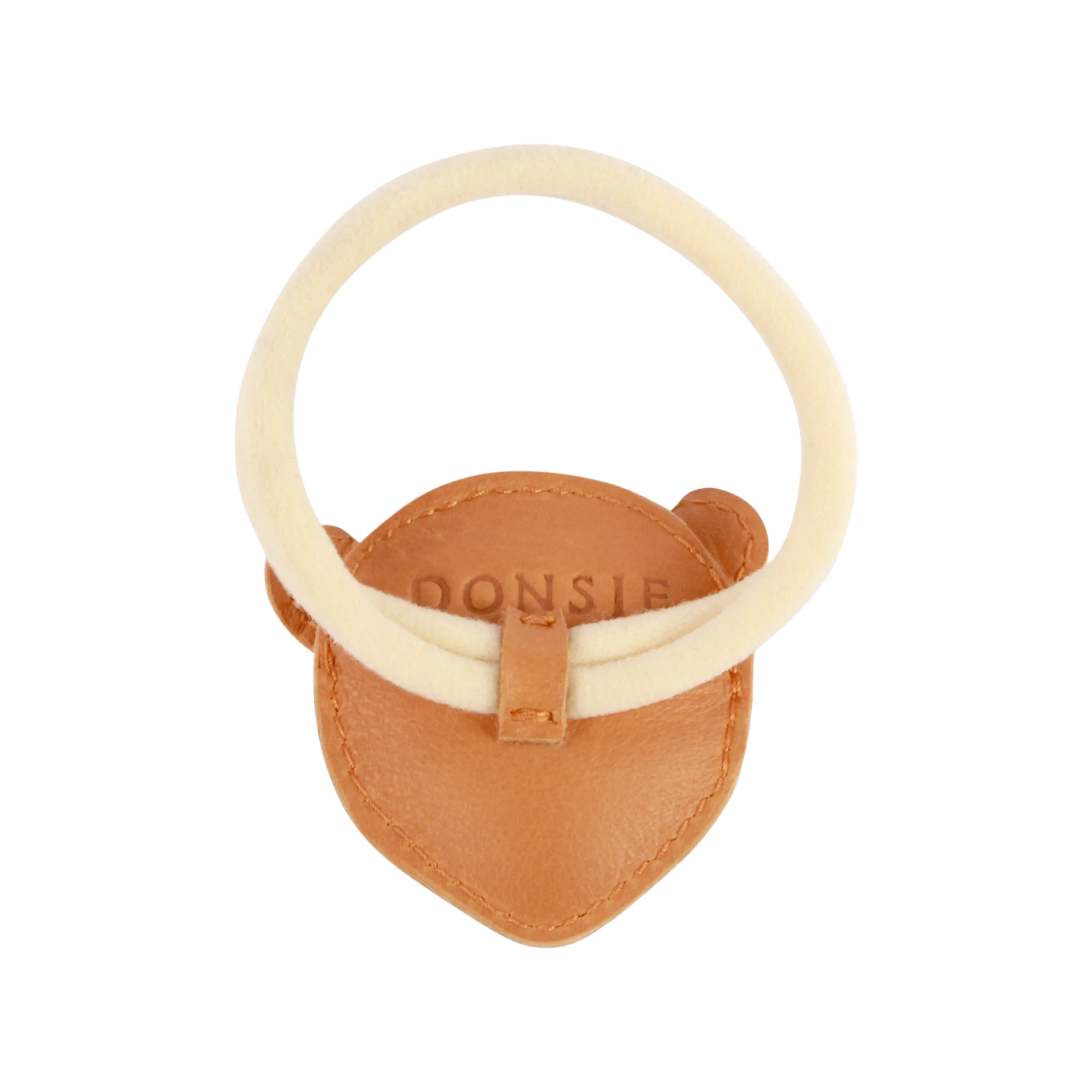 Josy Classic Hair Tie | Tiger | Camel Classic Leather