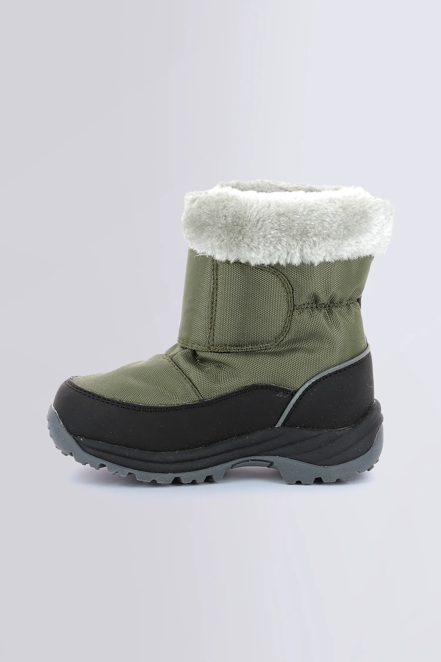 Jumpsnow kaki et noir - boots garçon - Kickers ©