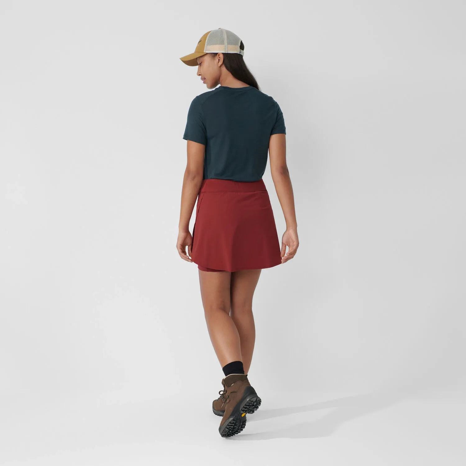 Jupe Fjallraven Women Abisko Midsummer Skort Stone Grey