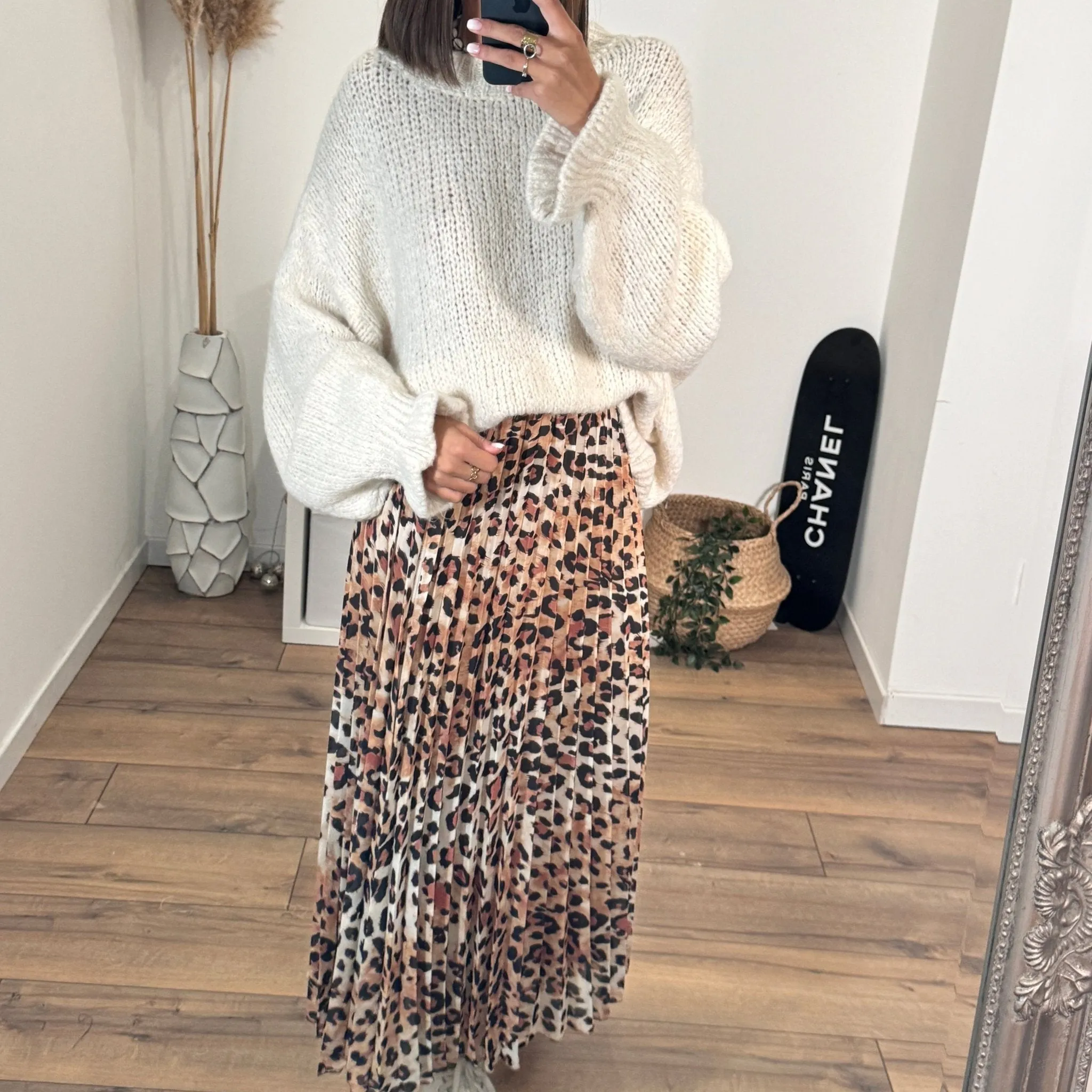 JUPE LEOPARD LANA