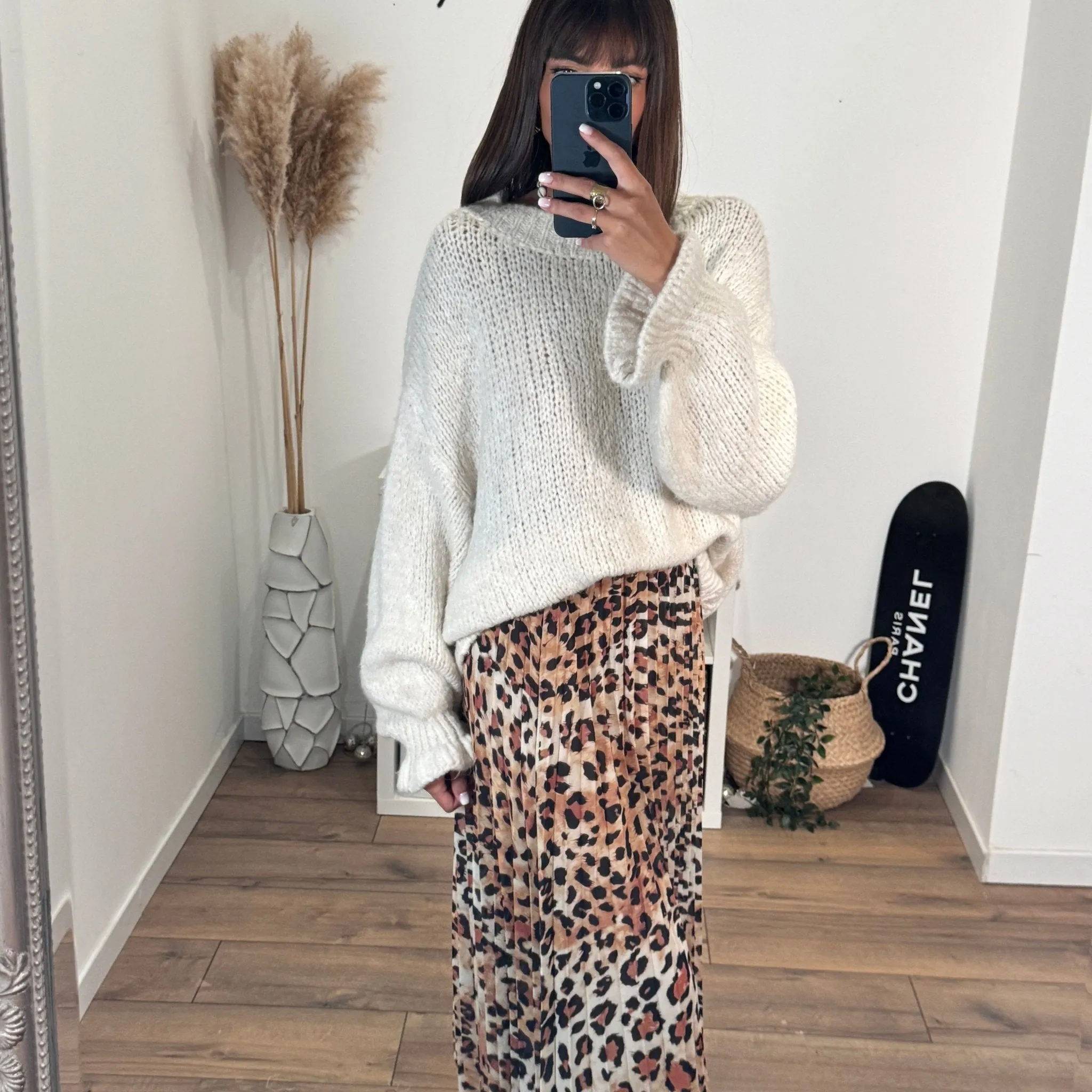 JUPE LEOPARD LANA