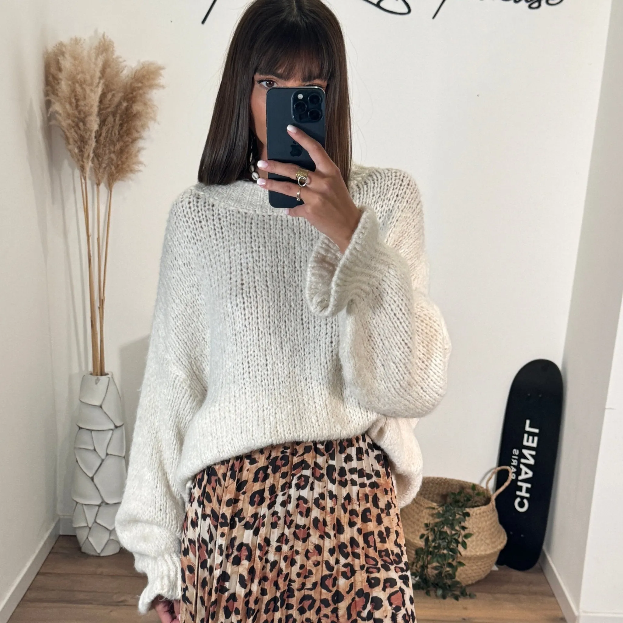 JUPE LEOPARD LANA