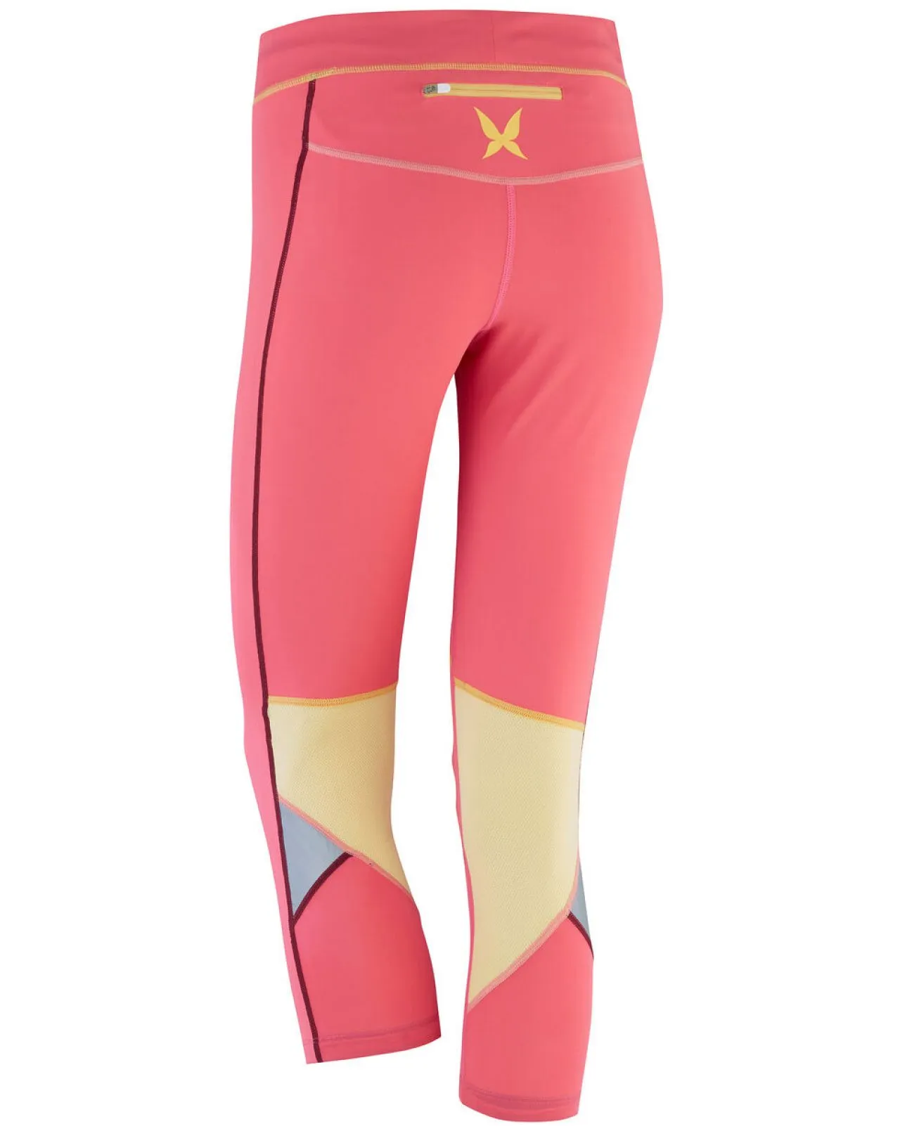 KARI TRAA LOUISE  3/4 TIGHT GUAVA Corsaire  running femme