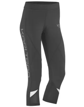 KARI TRAA LOUISE  3/4 TIGHT NOIR Corsaire  running femme