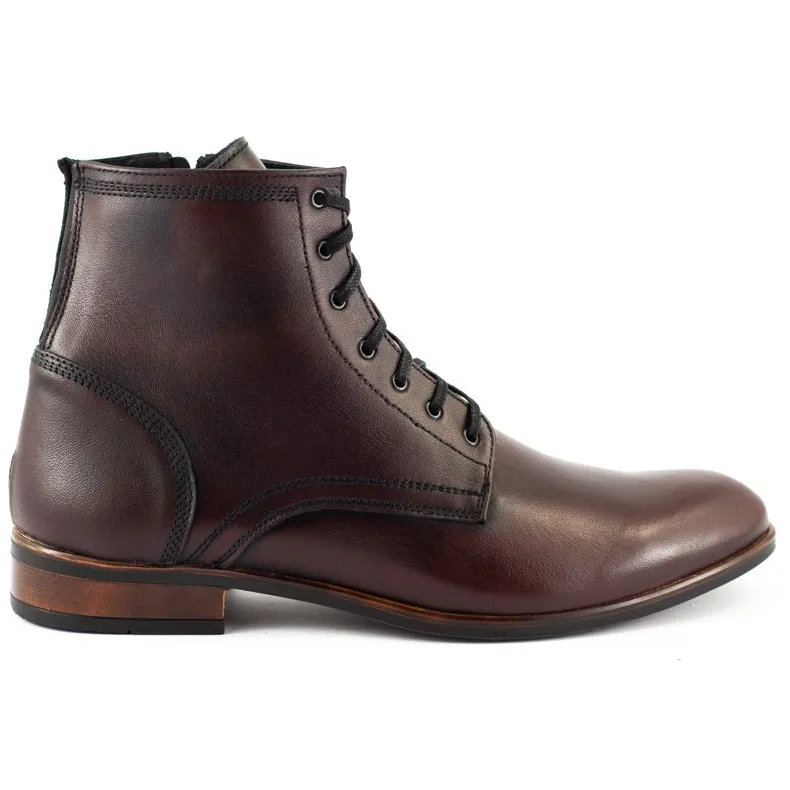 KENT Chelsea boots homme en cuir 287 Św kabir brun