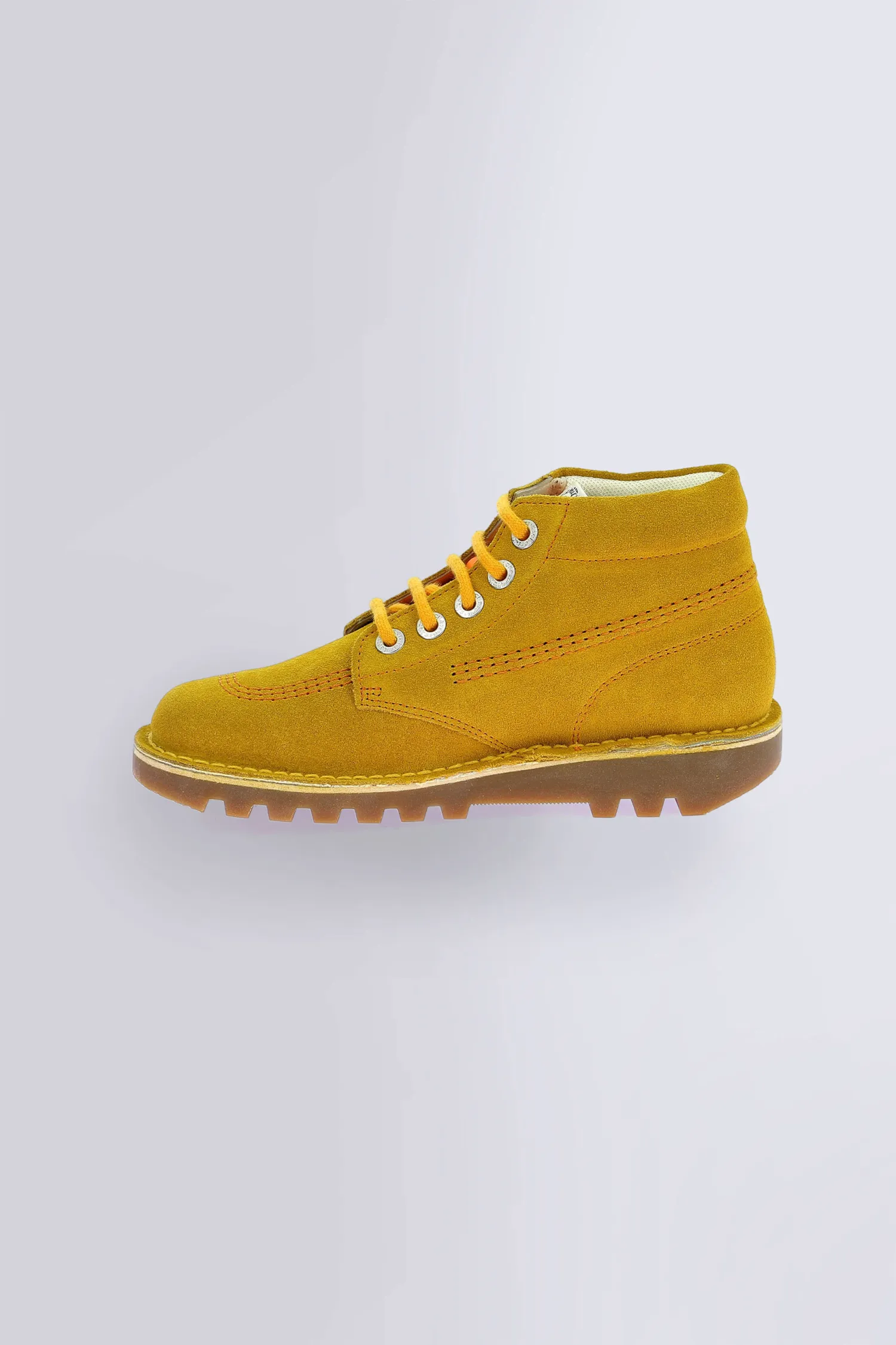 Kick Hi - Bottines jaune pour femme - Kickers © Site Officiel