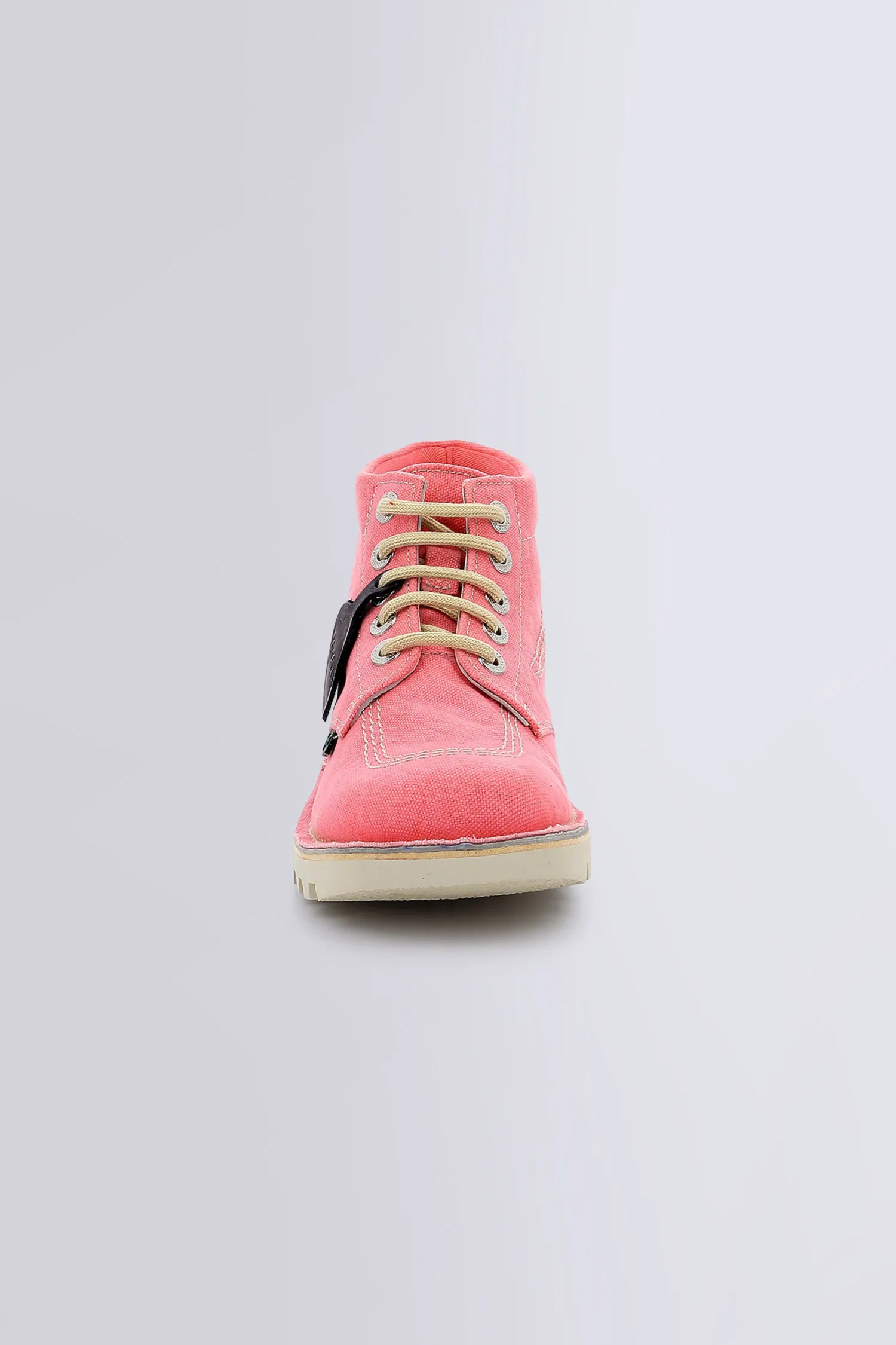 Kick Hi - Bottines rose clair pour femme - Kickers © Site Officiel