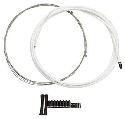 KIT Câble et Gaine Sram Slickwire Pro Route/VTT 4mm Blanc