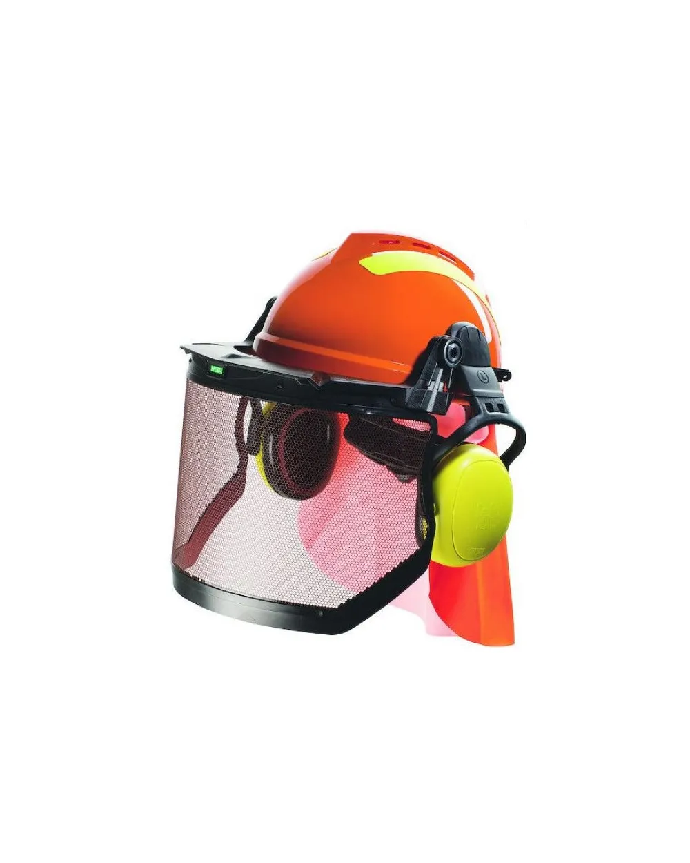 KIT FORESTIER ORANGE casque VGARD500/coquille 28db Porte écran GV469-001700J-0