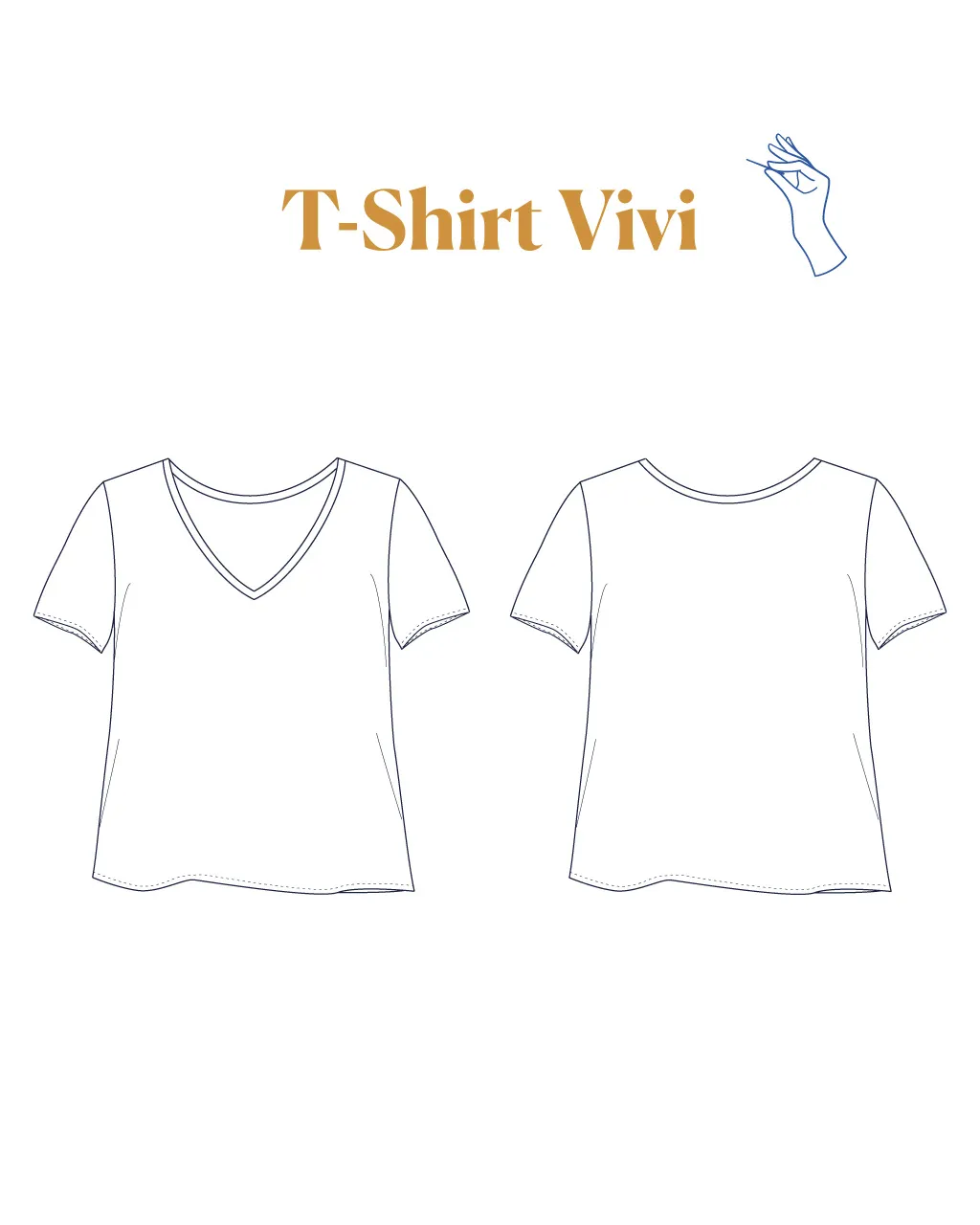 Kit t-shirt Vivi – noir