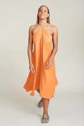 Kleid Daphne Tencel Short Orange ⋆ Bella Green ⋆ Nachhaltige Mode