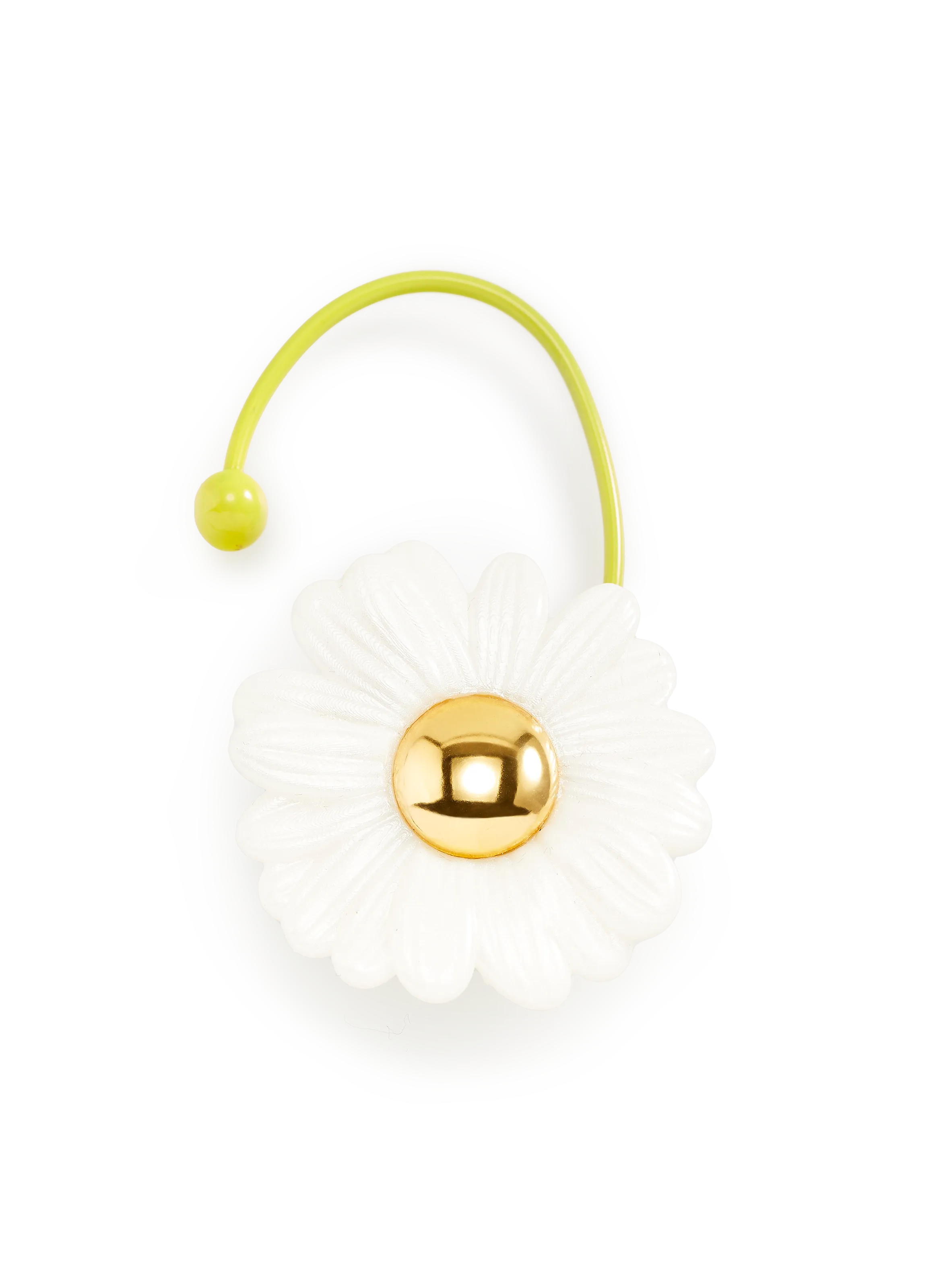 LA MANSO  X TETIER - Ear cuff Daisy - Blanc