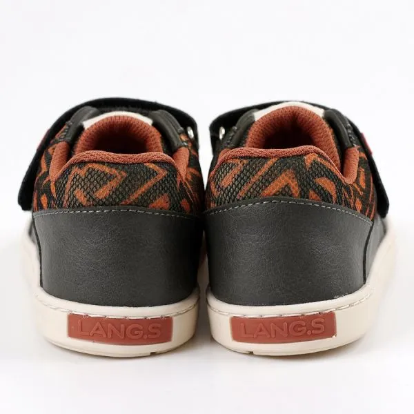 Lang.s Tikki Rock Vegan Grey Orange