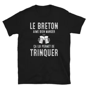 Le Breton adore manger - T-shirt Standard